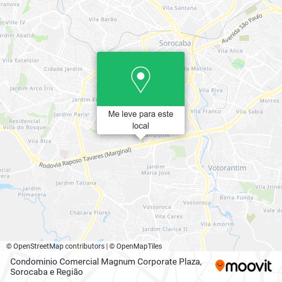 Condominio Comercial Magnum Corporate Plaza mapa