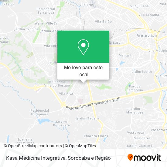 Kasa Medicina Integrativa mapa