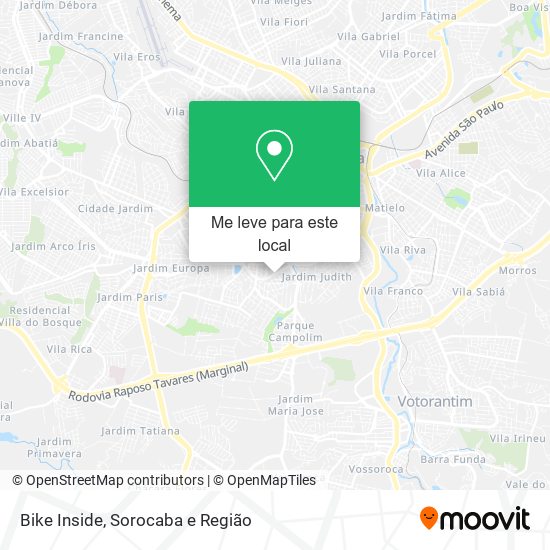 Bike Inside mapa