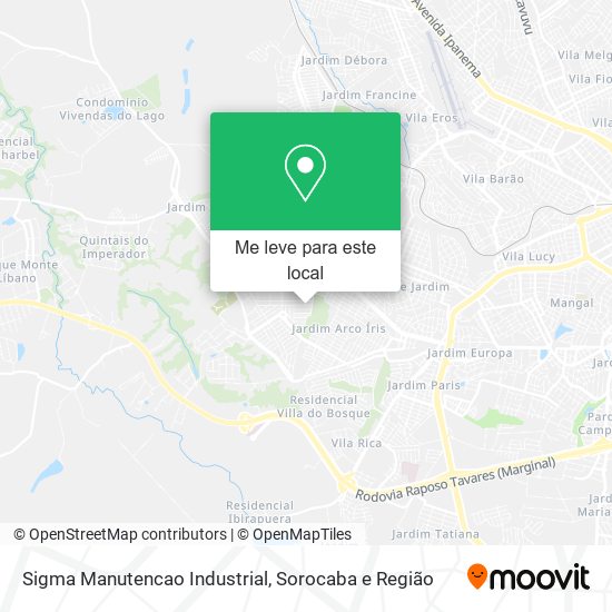 Sigma Manutencao Industrial mapa