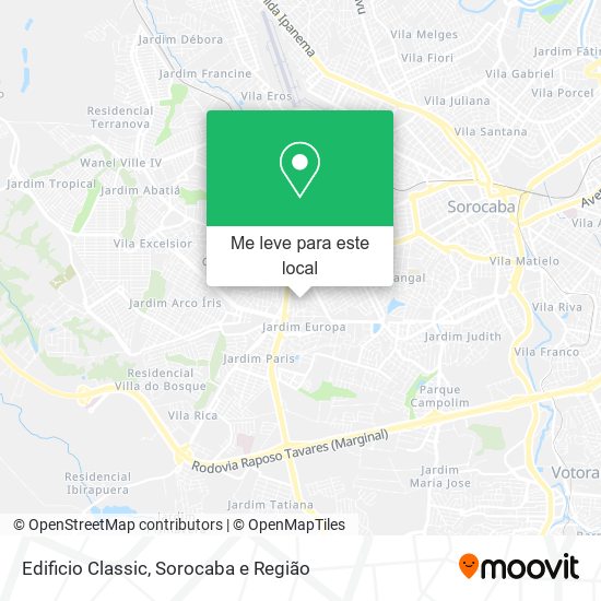 Edificio Classic mapa