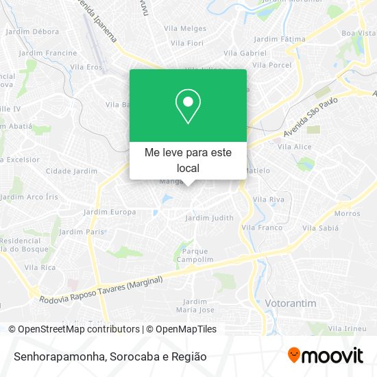 Senhorapamonha mapa