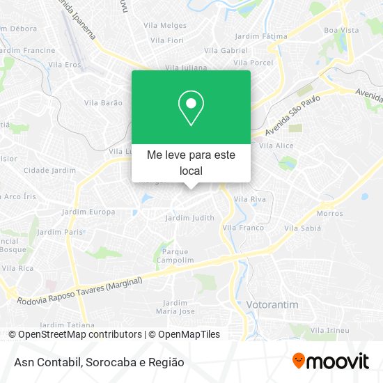 Asn Contabil mapa