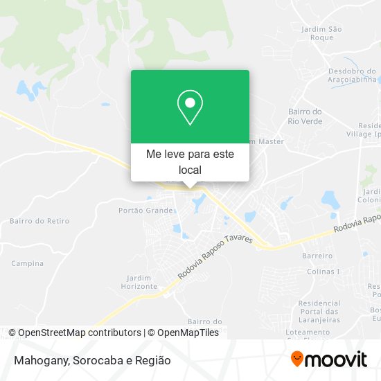 Mahogany mapa