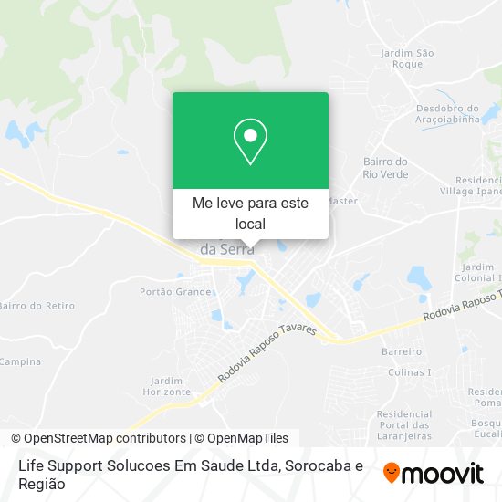 Life Support Solucoes Em Saude Ltda mapa