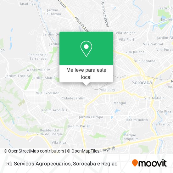 Rb Servicos Agropecuarios mapa