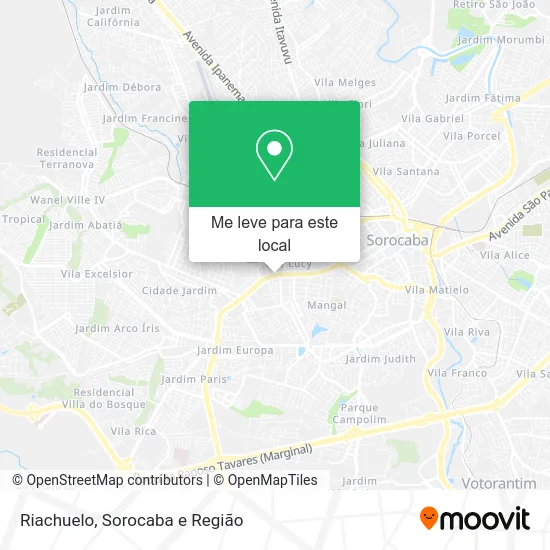 Riachuelo mapa