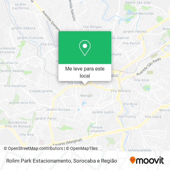 Rolim Park Estacionamento mapa