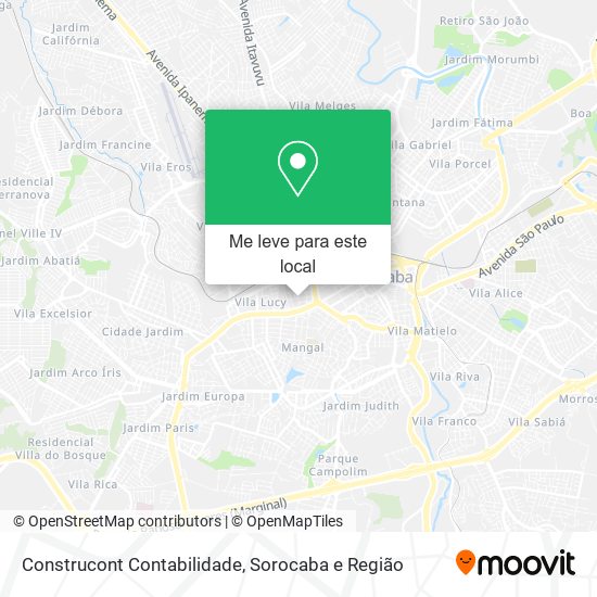 Construcont Contabilidade mapa