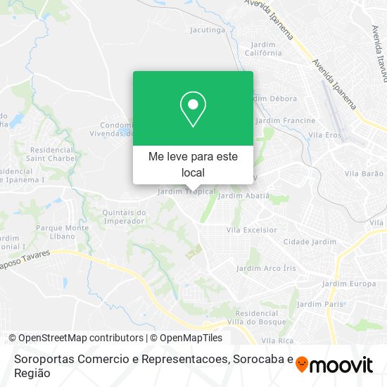 Soroportas Comercio e Representacoes mapa