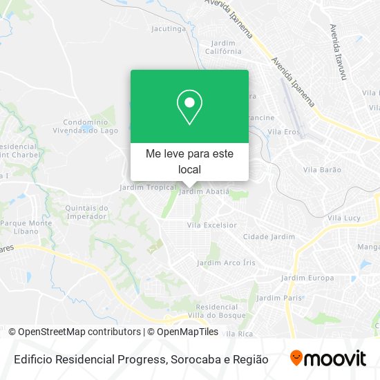 Edificio Residencial Progress mapa
