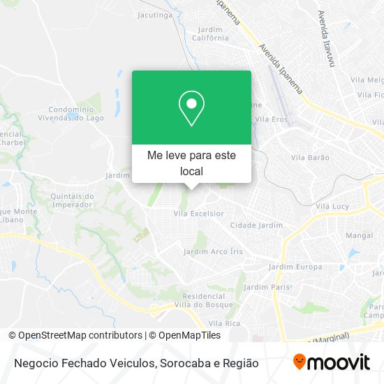 Negocio Fechado Veiculos mapa