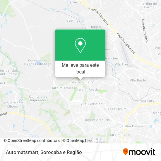 Automatsmart mapa