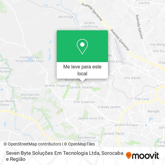 Seven Byte Soluções Em Tecnologia Ltda mapa