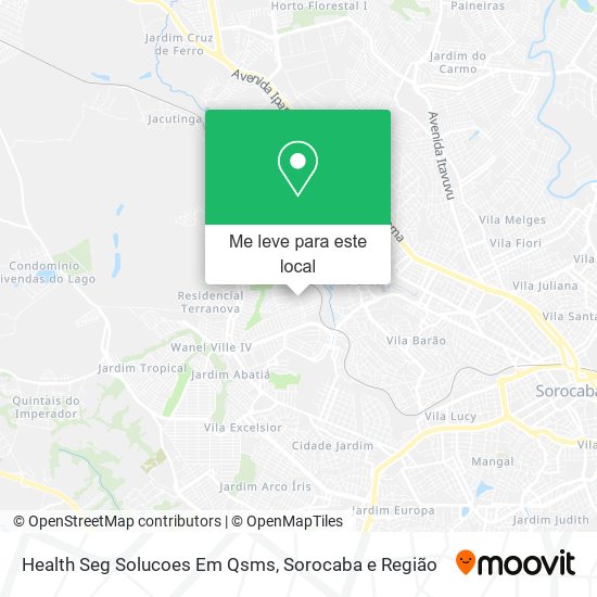 Health Seg Solucoes Em Qsms mapa