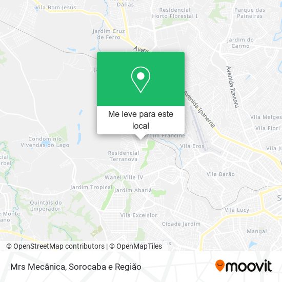 Mrs Mecânica mapa