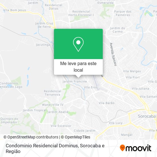 Condominio Residencial Dominus mapa