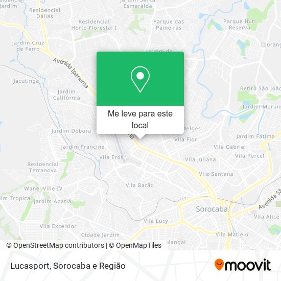 Lucasport mapa