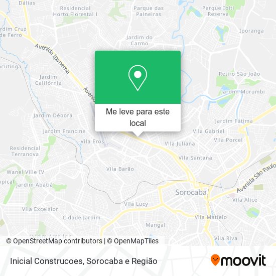 Inicial Construcoes mapa