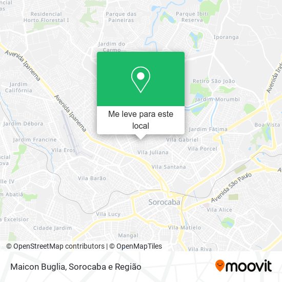 Maicon Buglia mapa