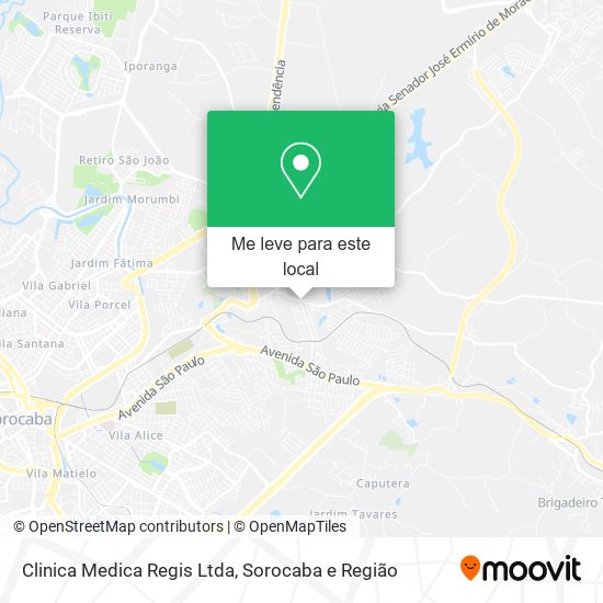 Clinica Medica Regis Ltda mapa