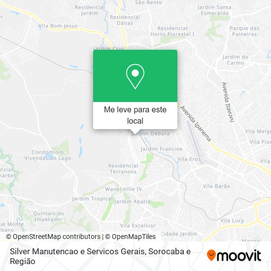 Silver Manutencao e Servicos Gerais mapa