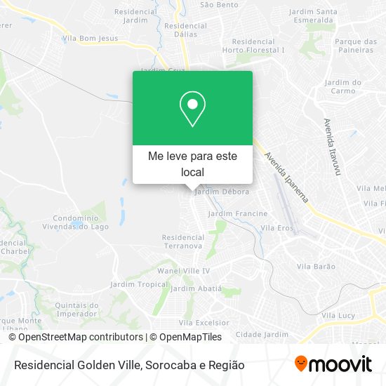 Residencial Golden Ville mapa