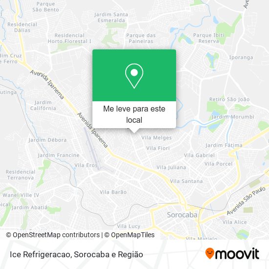Ice Refrigeracao mapa