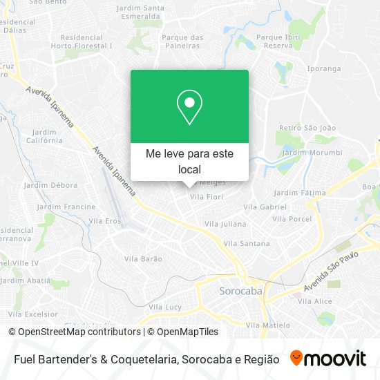 Fuel Bartender's & Coquetelaria mapa