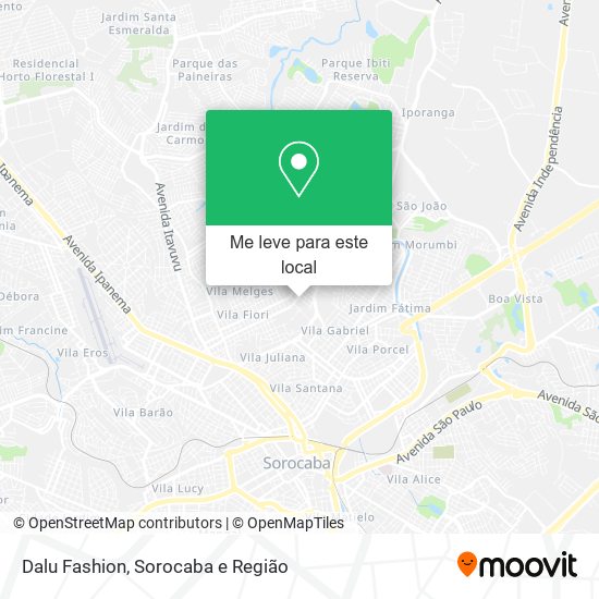 Dalu Fashion mapa