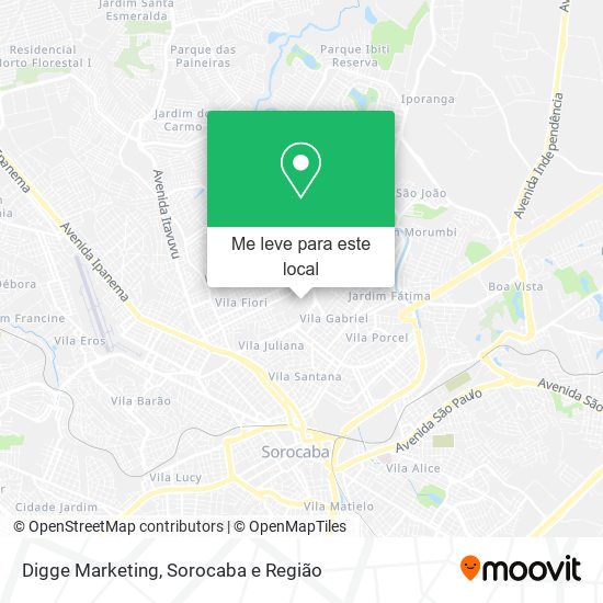 Digge Marketing mapa