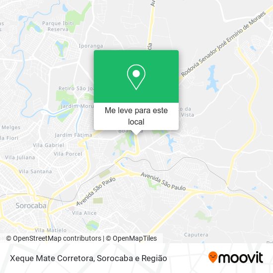 Xeque Mate Corretora mapa