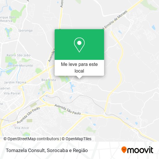 Tomazela Consult mapa