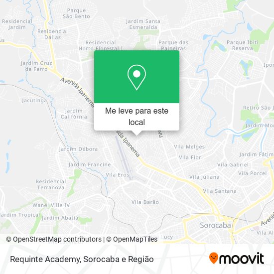 Requinte Academy mapa