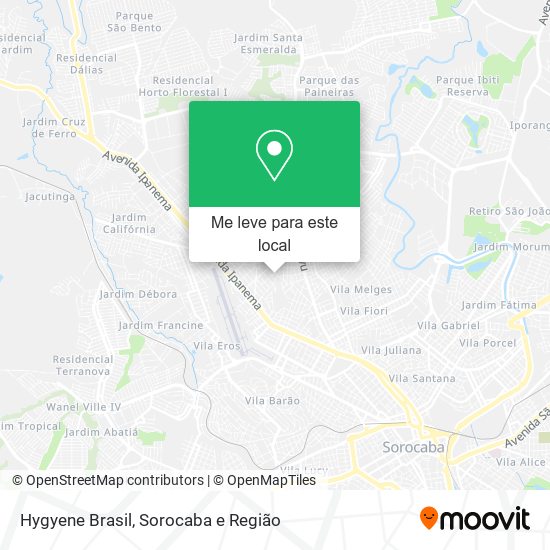 Hygyene Brasil mapa