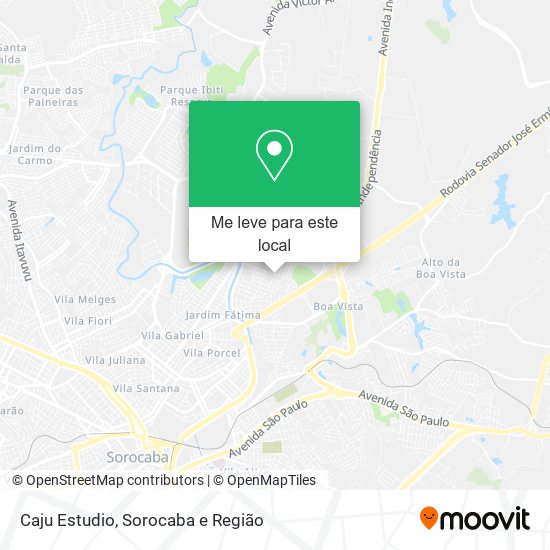 Caju Estudio mapa