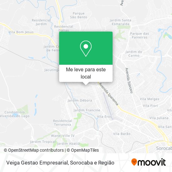 Veiga Gestao Empresarial mapa