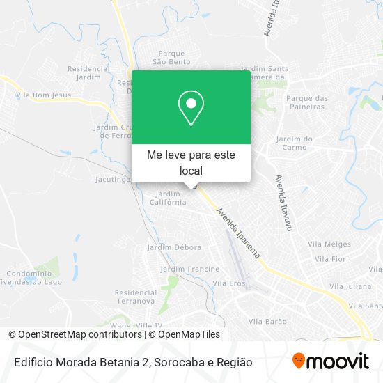 Edificio Morada Betania 2 mapa