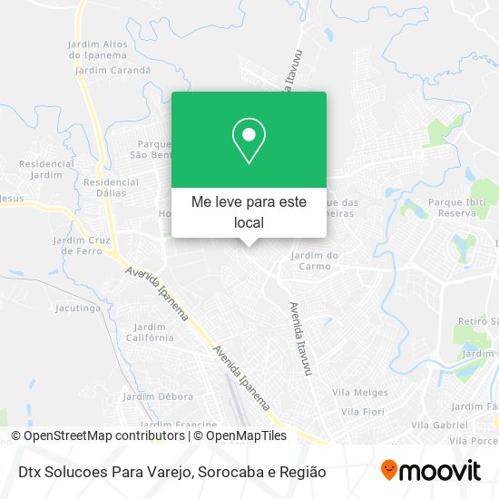 Dtx Solucoes Para Varejo mapa