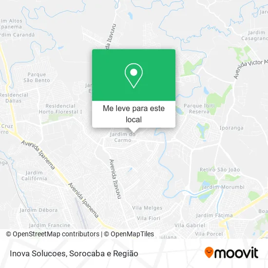 Inova Solucoes mapa