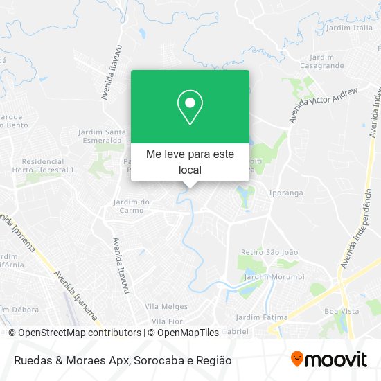 Ruedas & Moraes Apx mapa