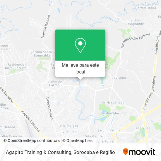 Agapito Training & Consulting mapa