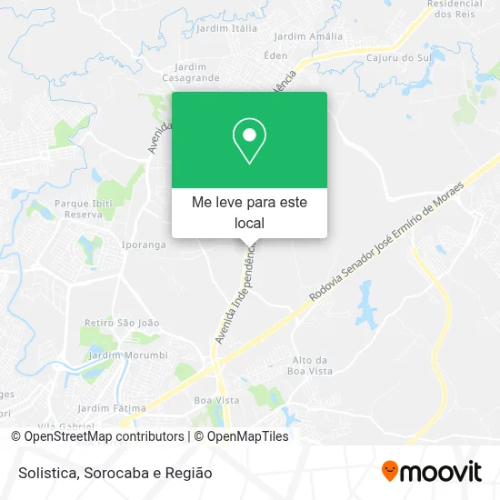 Solistica mapa