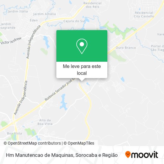 Hm Manutencao de Maquinas mapa