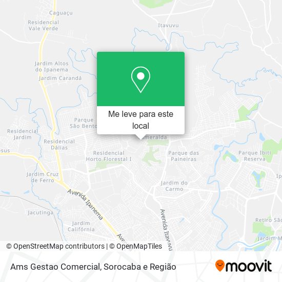 Ams Gestao Comercial mapa