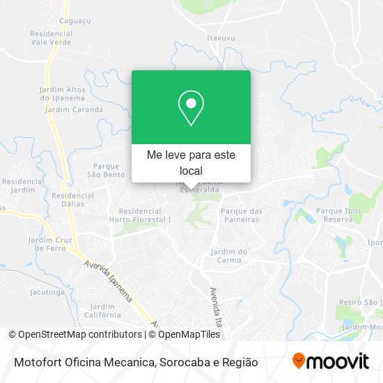 Motofort Oficina Mecanica mapa