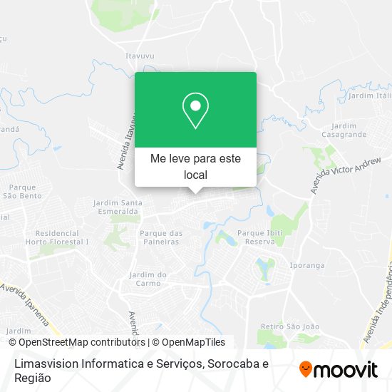 Limasvision Informatica e Serviços mapa