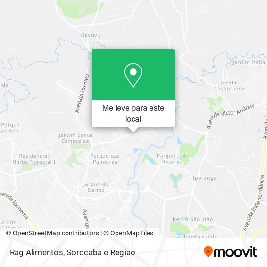 Rag Alimentos mapa