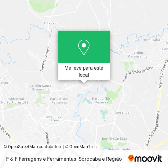 F & F Ferragens e Ferramentas mapa