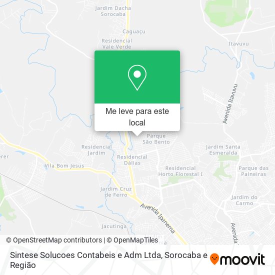 Sintese Solucoes Contabeis e Adm Ltda mapa